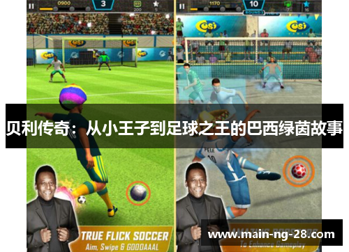 贝利传奇：从小王子到足球之王的巴西绿茵故事